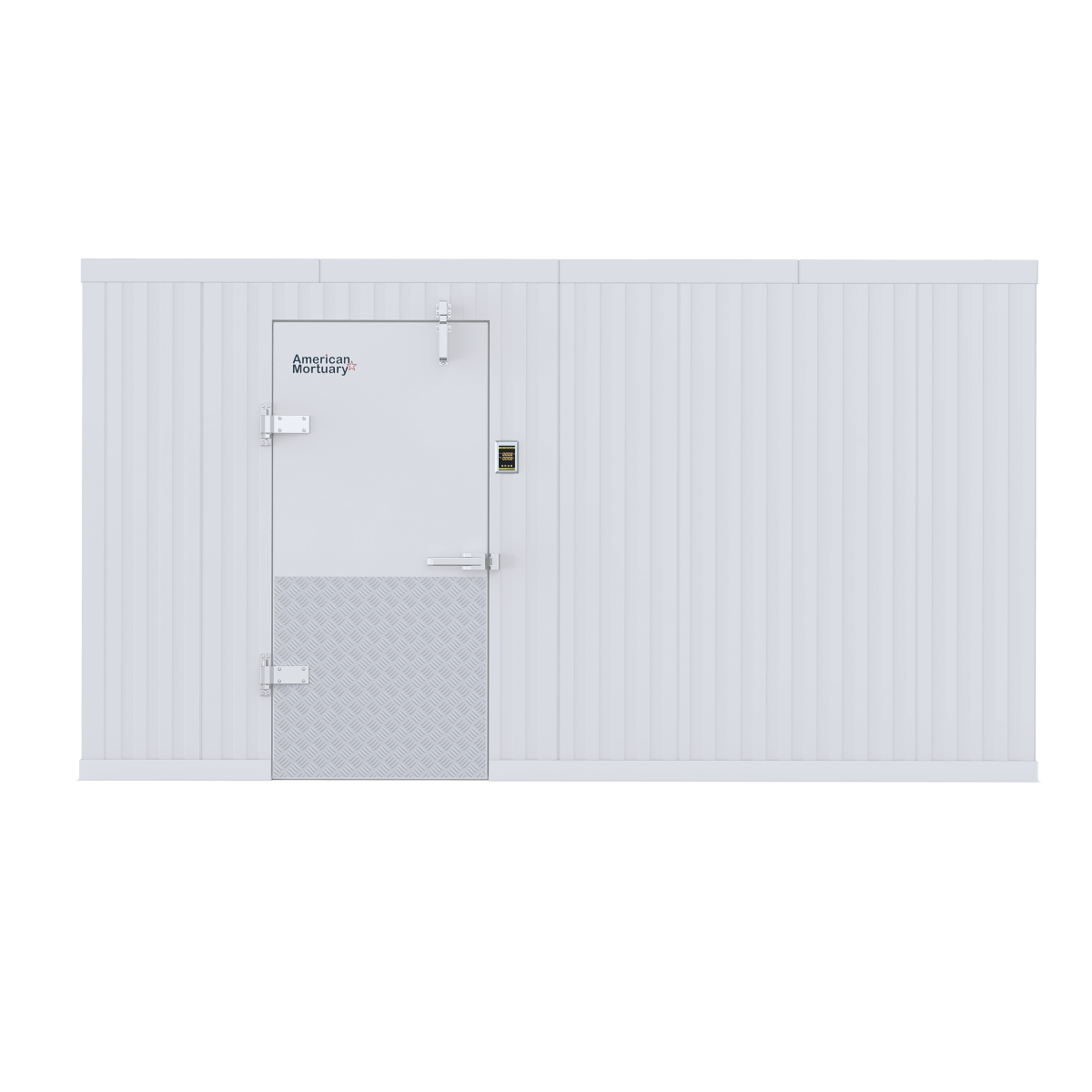Funeral home walk-in mortuary cooler 8x14 AMC model 2000-0814