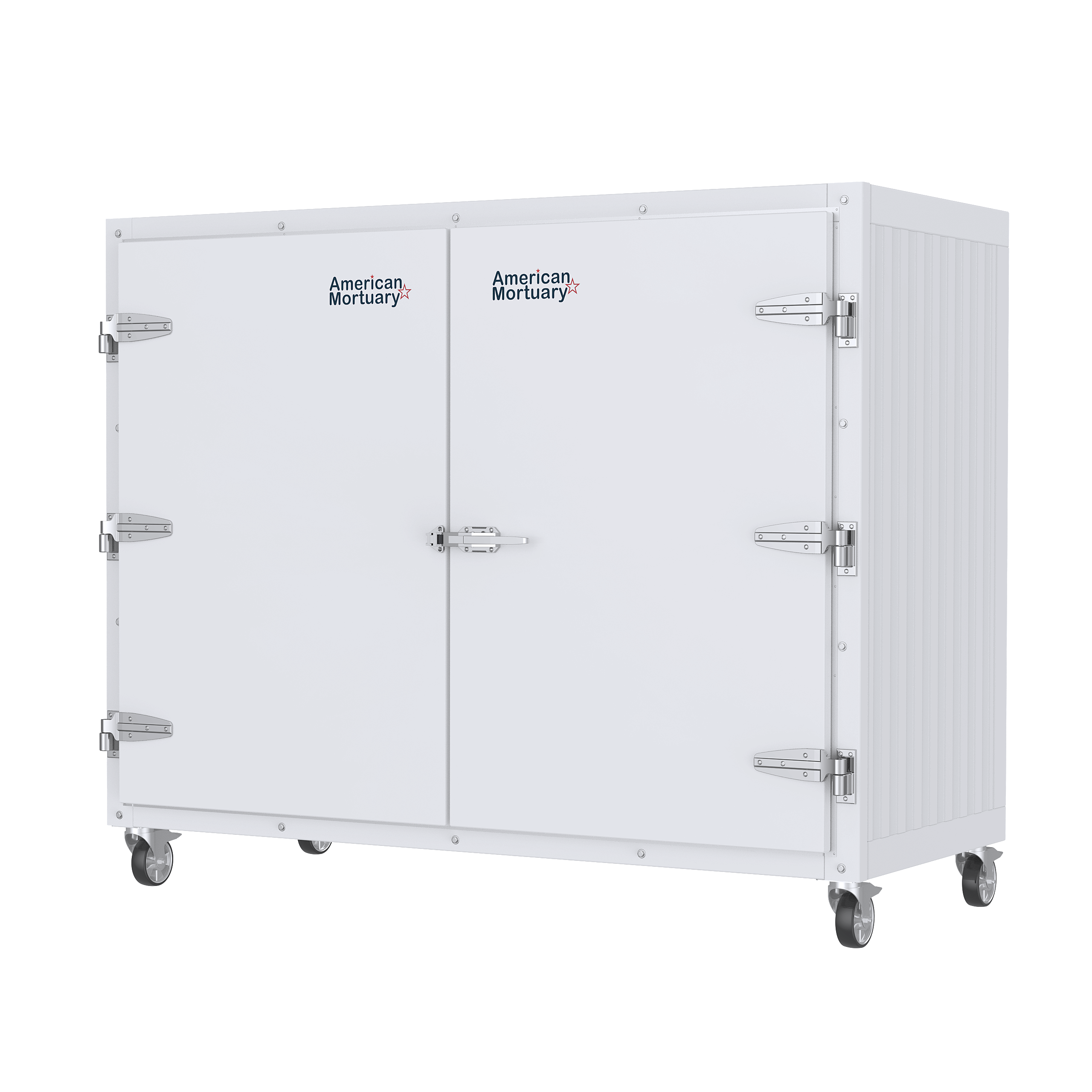 Affordable Funeral Supply Authority 3 Body XL side loading mortuary cooler