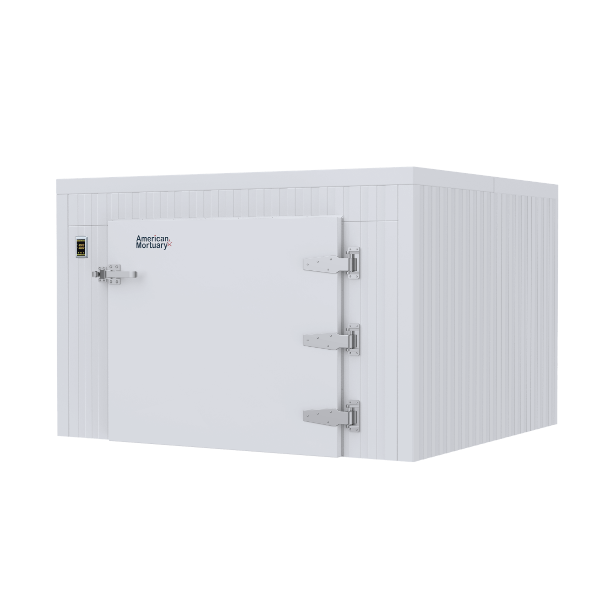 American Mortuary TR3 Triple Cot Roll - In Mortuary Cooler – Model 2000 - TR3 - American Mortuary Coolers & Equipments