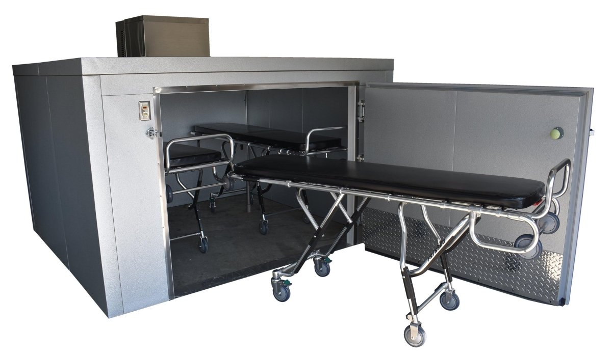 MortuaryCoolerAuthority.com TR3 mobile mortuary cooler