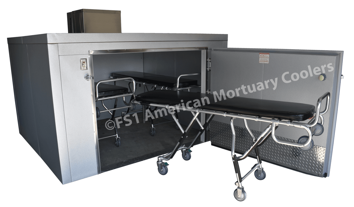 MortuaryCoolerAuthority.com TR3 mobile mortuary cooler