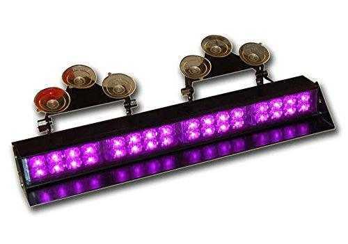 High Output Window Mount Strobe Bar Purple 17